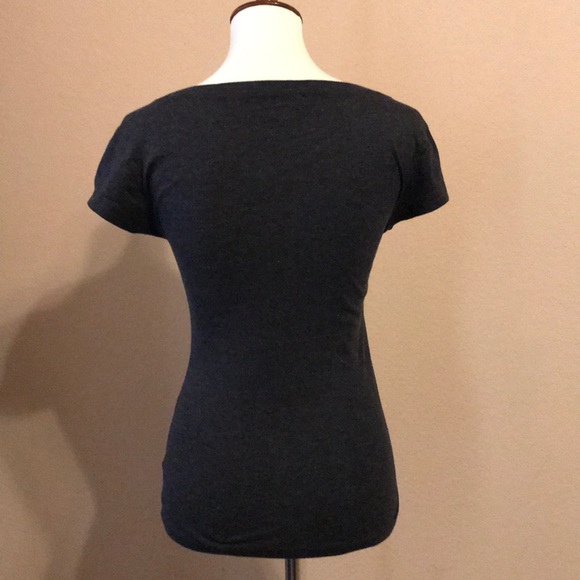 Old Navy button down top (Dark Gray)💕 - Picture 2 of 2